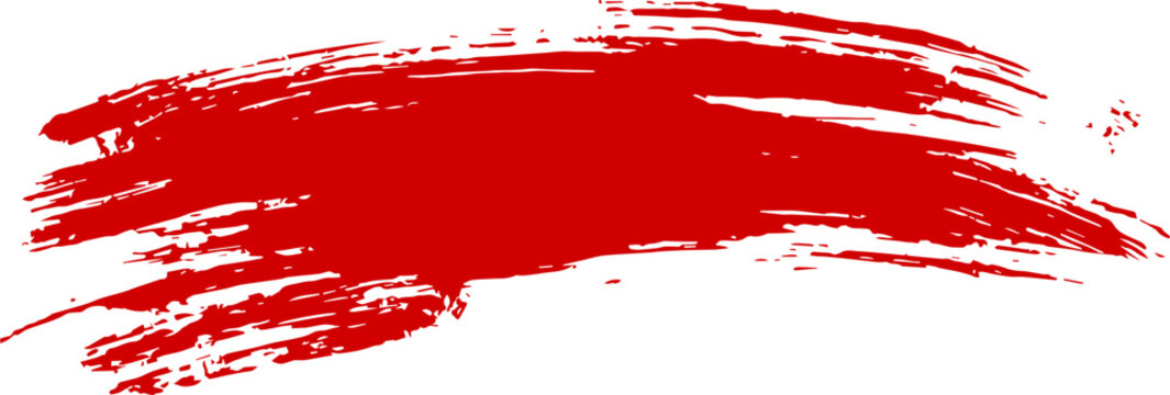 Brush stroke.