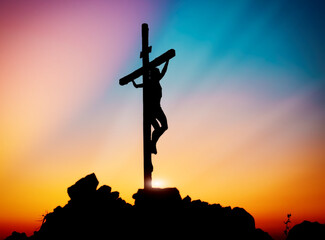 Jesus Christ crucified on the cross - 626975388