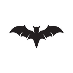 Bat icon. Flying bat vector icon. Bat flat sign design. Flittermouse symbol pictogram. UX UI icon