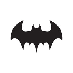 Bat icon. Flying bat vector icon. Bat flat sign design. Flittermouse symbol pictogram. UX UI icon