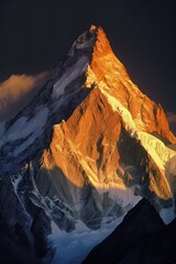 Obraz premium mountain passes with temples, generative artificial intelligence
