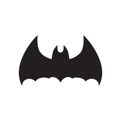 Bat icon. Flying bat vector icon. Bat flat sign design. Flittermouse symbol pictogram. UX UI icon