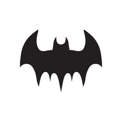 Bat icon. Flying bat vector icon. Bat flat sign design. Flittermouse symbol pictogram. UX UI icon