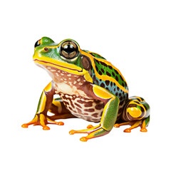 Frog isolated on transparent background