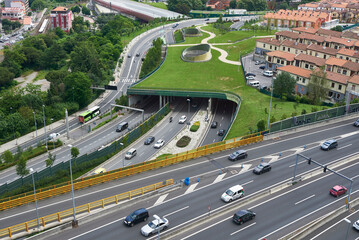 Santa Ana Neighborhood, Bilbao, Biscay, Basque Country, Euskadi, Euskal Herria, Spain.