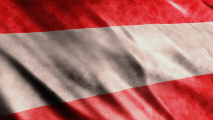 Austria National Grunge Flag, High Quality Grunge Flag Image  © kreativorks