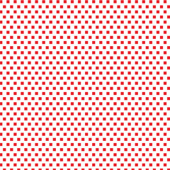 abstract red square dot pattern art