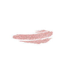 Fototapeta premium Brush stroke rose gold glitter