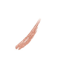 Brush stroke rose gold glitter