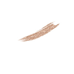 Brush stroke rose gold glitter