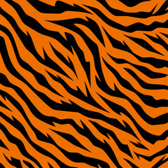Tiger stripes pattern
