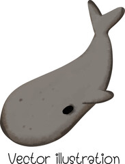 Sea ​​creatures aquatic life cute vector illustration cartoon illustration children's books decoration for various events.