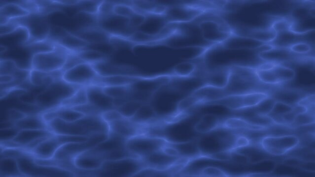 Abstract blue wave motion background loop