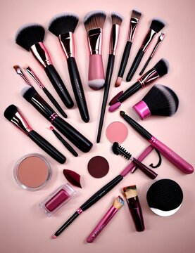 pinceis de maquiagem, combo de make