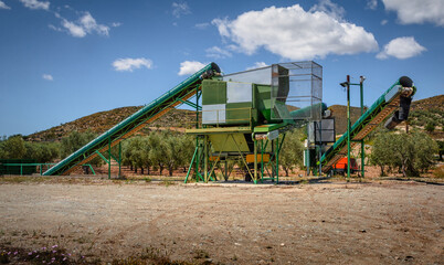 large industrial olive mill machinery