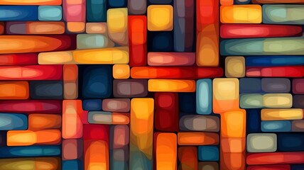 Abstract colored pattern. Geometric shape background for design. block. Abstract. Mosaic, collage. Web banner. 