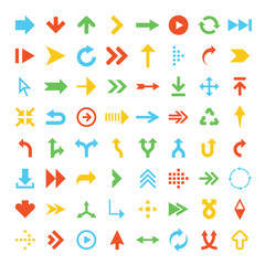 Arrow icons.