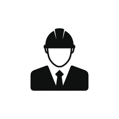 Civil engineering icon isolated on white background