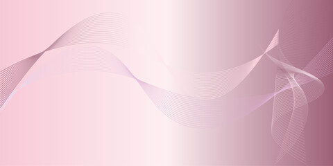 Abstract pink background with lines