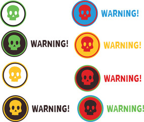 set of signs. cybercrime malware virus phishing skull and bones. cyber crime internet hacker attackphishing attack vector illustration hacker attack vector
