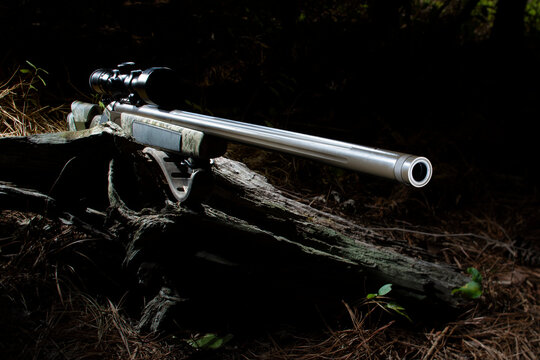 Fifty caliber inline muzzleloader for hunting