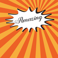 Cartoon comic backgrounds set. Speech bubble. Comics book colorful poster with halftone elements and text. Vector illustration.