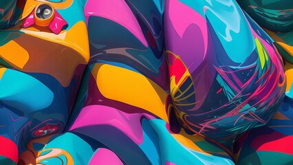 abstract colorful background, colored background, Ultra HD abstract background, lots of colors