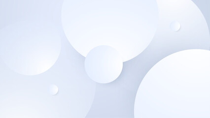 Abstract white and gray modern background. Vector Illustration