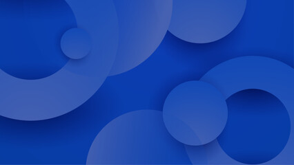 Abstract blue modern background. Vector Illustration