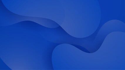 Blue background. space design concept. Decorative web layout or poster, banner.