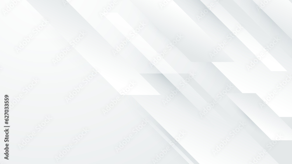 Canvas Prints white luxury background with grey shadow diagonal stripes. light elegant dynamic abstract bg. trendy