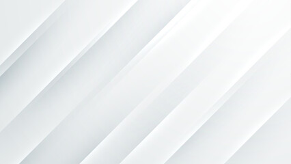 Obraz premium Abstract white background with 3d modern trendy fresh color for presentation design, flyer, social media cover, web banner, tech banner