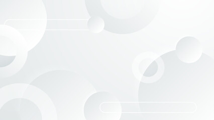 Minimal geometric white light background abstract design.