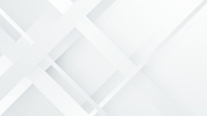 Abstract white monochrome vector background, for design brochure, website, flyer. Geometric white wallpaper for certificate, presentation, landing page