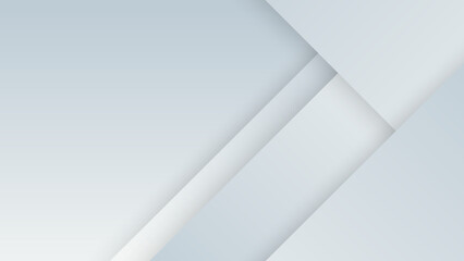 Minimal geometric white light background abstract design.