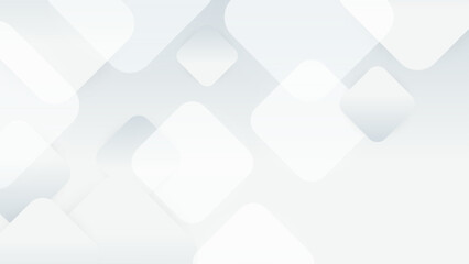 Fototapeta premium Abstract white and gray gradient background. Halftone waves design background.