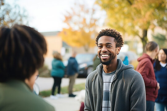 A community event focused on promoting mental health awareness..