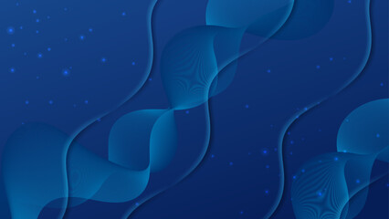 Blue abstract modern background design.
