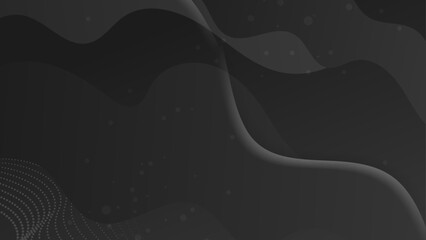 Black satin texture that is white silver fabric silk panorama background with beautiful soft blur pattern natural.