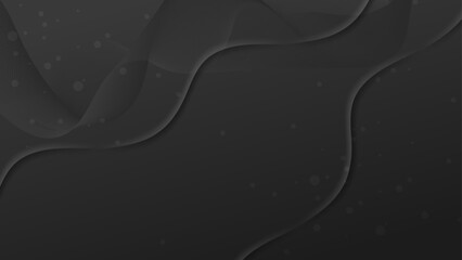 Black satin texture that is white silver fabric silk panorama background with beautiful soft blur pattern natural.