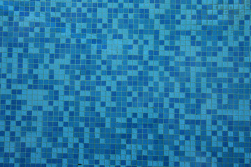 Hotel swimming pool with ladder, close-up