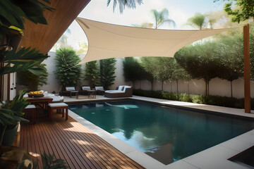 Shade Cover Sail are the game-changer here. They are essentially large pieces of durable fabric stretched and anchored in a way that they create shaded spaces underneath.