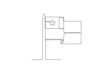 Celebration of the day of the Fiestas patrias of Chile. Fiestas patrias chile