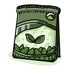 Obraz premium Green tea Powder