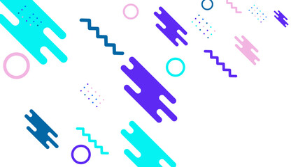 Geometric abstract elements memphis style. Set of funky bold constructivism graphics for posters, flyers. Vector yellow and black minimal shapes for modern cover design