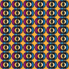 seamless pattern with geometry background wallpaper