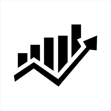 Finance logo. Money symbol and emblem. Logotype. Logomark. Graphic design and template. Vector illustration. EPS10.