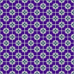 Fototapeta premium Multi color seamless abstract pattern. Background and backdrop. Multi Colored. Colorful ornamental design. Colored mosaic ornaments. Vector graphic illustration. EPS10.