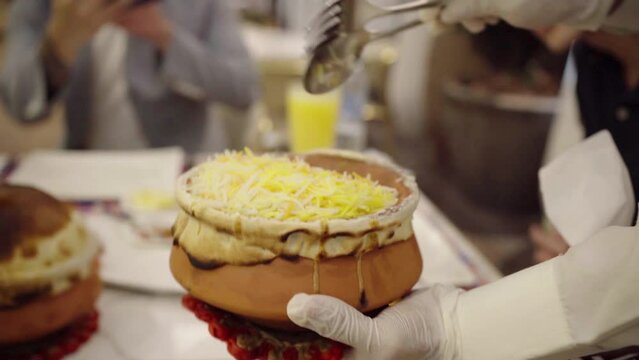 Hyderabadi Chicken Dum Biryani - marinated chicken legs cooked with basmati rice and biryani spices.