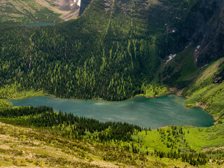 Medicine Grizzly Lake